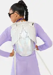 [FYDELITY] Silver Laser Angel Wings Hydro Pack