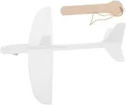 FUNNETOYU 1 Set Wooden Glider Wood Airplane Wood Crafts to Paint Airplane Party Favor Kit Building Plane Model Kit Glider Plane DIY Handicraft DIY Aircraft Beige Wooden