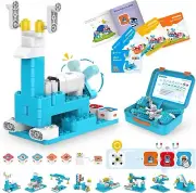 Interactive 61-Piece Coding Robot Building Set - Perfect Gift for Kids Ages 3-6