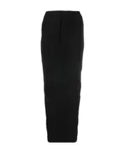 elasticated draped skirt IT40 Black