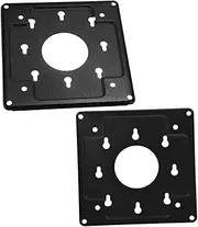 Gadpiparty 2pcs PC Sturdy Cold Rolled Steel Monitor Wall Mount Bracket for Computer Screens Reliable Support for Home Office Gaming Neat Cable Management Adaptable to Various Setups