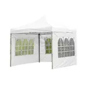 Party Tent Foldable Waterproof Outdoor Surround Cloth Tent White