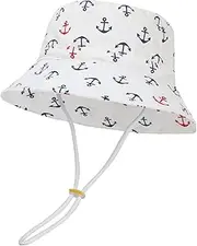 [HieoAnir] Baby Children's Sun Hat Summer Hat Girls Boys with Wide Brim Fishing Hat Adjustable