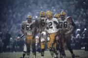 Football Green Bay Packers Qb Zeke Bratkowski On Field 1966 OLD PHOTO