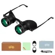 3X Opera Binocular Glasses,Hands-Free Lazy Glasses Binoculars Lightweight for...