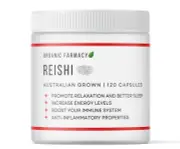 Reishi Capsules | Australian Grown | 100% Organic | No Extracts or Fillers