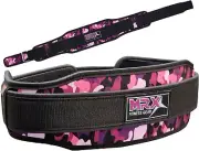 MRX Weight Lifting Belt Exercise Back Support Gym Training Powerlifting Belt