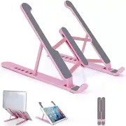 Portable Laptop Stand, Adjustable Laptop Holder Riser Computer Stand for Desk...