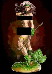 Nude 1/4 49cm Strong Rogue 3D Print Figure Model Kit Unpainted Unassembled GK