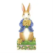 Beatrix Potter by Jim Shore Peter Rabbit with Delightful Daffodils