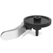 Nano-coated Hardened Steel Extruder Gear Assembly Part for Bambu Lab A1 Mini