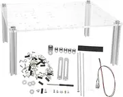 OSOLADY 1Set Transparent Motherboard Stand for Open Air Computer Case DIY Bare Frame Easy Installation Sturdy Base for Stability Compatible with Cases