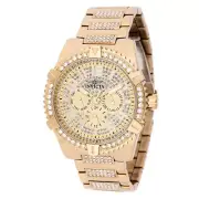 Invicta Celestial Men's Watch - 45mm, White, Gold 48561 NEW