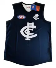 Carlton Navy Blues Guernsey Mens AFL Football Sekem Replica Size S