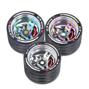 Universal Remote Control Full Metal Handwheel Steering Wheel for FUTABA 4PX SANWA MT4 Flysky NB4 WFLY X9 Transmitter
