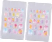 Ipetboom Cartoon Manicure Tool Pcs Boys and Girls Manicures Fake Nails for Boy Girl Creative Nail Art for Party and Holiday
