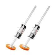 Ladder Leg Levelers Kit Safety Stabilizers Non-Slip Rubber Feet Uneven Surfaces