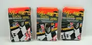 3 Vtg Hot Tracks Racing Gear Pillow Sham Pillow Case Checkered Flag Ernie Irvan