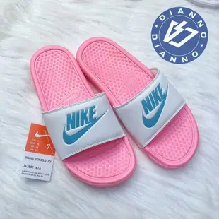 帝安諾- NIKE BENASSI JDI 黑白 陰陽拖 黑玫瑰金 粉紫 淺粉 LOGO 運動拖鞋 818736-011【APP下單享4%點數】