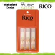 Rico by D'Addario Bb Clarinet Reeds, 2.5 Strength, 3 Pack - RCA0325