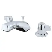 Kingston Brass GKB920B Americana 1.2 GPM Widespread Bathroom - Chrome