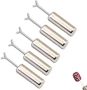 Heart Magnet for Cat Eye Gel Polish, Cat Eye Magnetic Nail Tool SetMagnet Sticks with Y-Shaped Guide for Nails, DIY Manicure Kit, Professional Nail Magnet for Nail Art Salon,Home (5PCS)