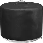 Fire Pit Cover for Solo Stove Yukon 2.0, 27 Inch Waterproof Heavy Duty Round Fire Pit Cover for Solo Yukon Outdoor Camping
