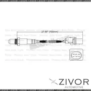 Pre-Catalytic Oxygen Sensor For Mini R57 John Cooper Works 4 Cyl N14 B16CD