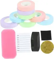HONMEET 11pcs Lash Tape Set Lash Extension Tools Glue Silicone Pad Jade Perfect Present for Women