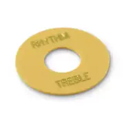 WD Rhythm/Treble Ring Washer For Gibson 3 way Toggle Switch Cream/Gold