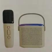 Bluetooth Speaker with Microphone Portable Karaoke Wireless Karaoke Yellow