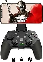 arVin Wireless Game Phone Controller for iPhone, Android, Bluetooth Mobile Gaming Controller for iPhone 15, iPhone 15 Pro Max, Samsung Galaxy S24, Huawei, Motorola, TCL, OnePlus, Google-Call of Duty