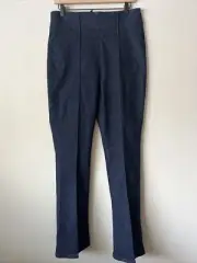 Spanx SPANXshape EveryWear Micro Flare Jeans Size Large Raw Indigo Denim Boot