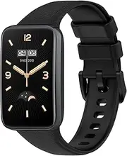 [5pack] Bands Soft Silicone Watch Strap Intended for Xiaomi Band 7 Pro for Women Men Replacement Sport Strap Wristband Bracelet for Xiaomi Band 7 pro Activity Tracker