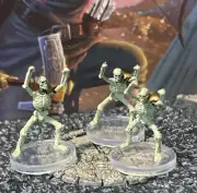 Skeleton 3 Pk D&D Miniature Dungeons Dragons Vecna Eve of Ruin 9 warrior undead
