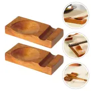 2 Pcs Multifunctional Chopstick Holder Japanese Rest Elegant Tableware Decor