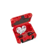 Milwaukee 4-TPI Hole Dozer Hole Saw Set Hex Multi-Material Cutting Carbide(8-Pc)