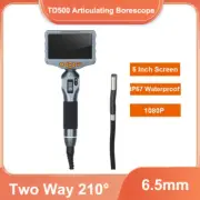 Teslong Automotive Inspection Camera 6.5MM Borescope Articulating Endoscope 32GB