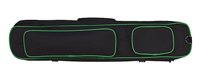Koda Sports KXS34GN 3Bx4S Black/Green Billiards Pool Cue Case w/ Shoulder Strap