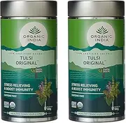 Organic India Tulsi Original - 100 gm (Pack of 2) - Made in India