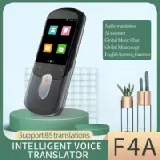 Portable Smart Two-Way Real Time 85 Languages Translator Device Instant Voice
