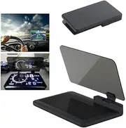 Baceyong 6 Inch Universal Car HUD Display Head-Up Display Projector Mobile Phone with GPS Navigation Mount
