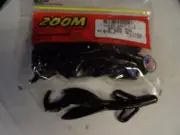 zoom brush hog ( black red glitter )