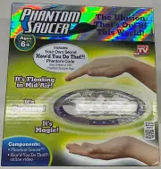 NEW, Phantom Saucer As Seen on TV Magical Illusion UFO Mystery Hovering