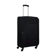 68cm 4 Wheels Central Soft Case - Black