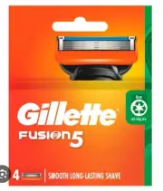 Gillette Fusion 5 Mens Razor Blades 4 Pack