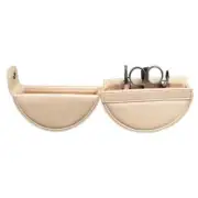 Brouk & CO. Circular Travel Manicure Set, White, 6 in one, 2947