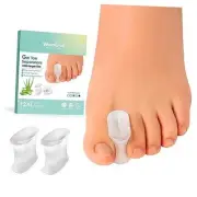 Upgraded Gel Toe Separators – 12-Pack Aloe Vera Extract Infused Silicone XL