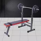 Energetics Foldable Incline Weight Bench Press - Home Gym Fitness Equipment