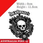 Jack Daniel Whiskey Skull Head Logo, Beer, Whiskey, Bar, Fridge,Toolbox Sticker